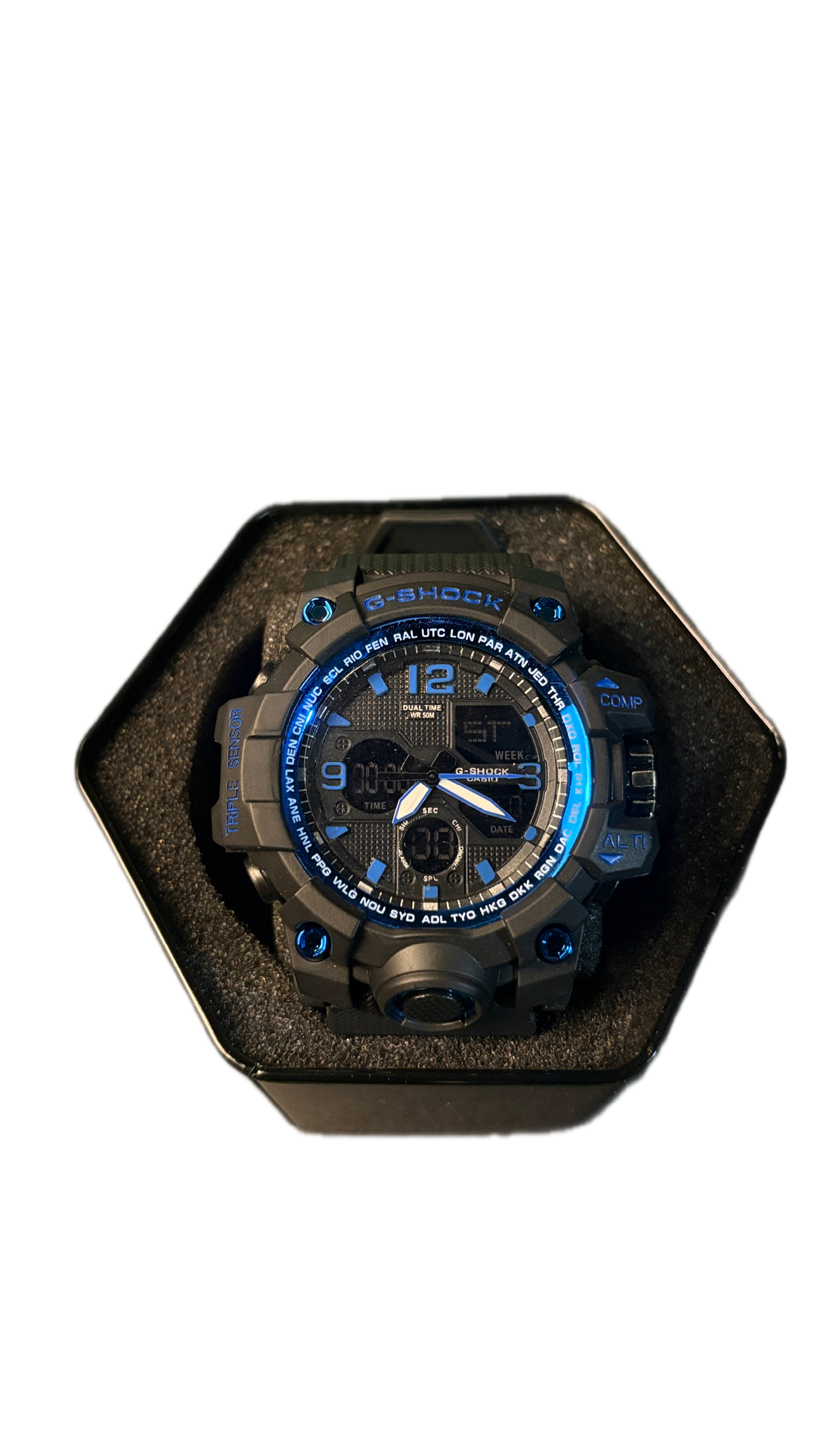 G Shock Black & Blue